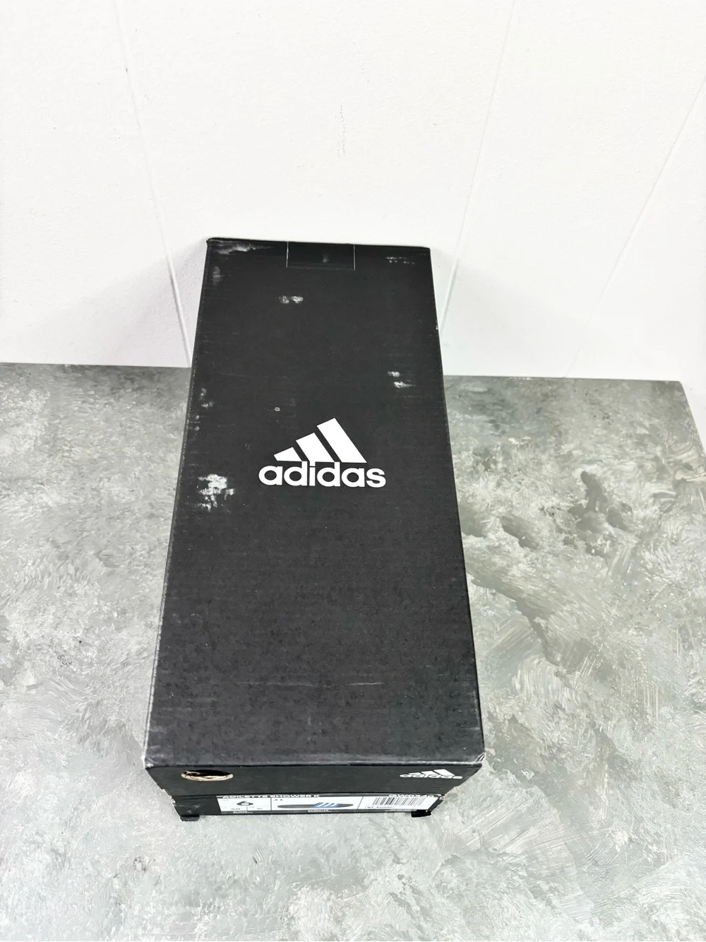 Adidas Unisex-Child Adilette Shower Slides blue white stripe new size 6 big kid